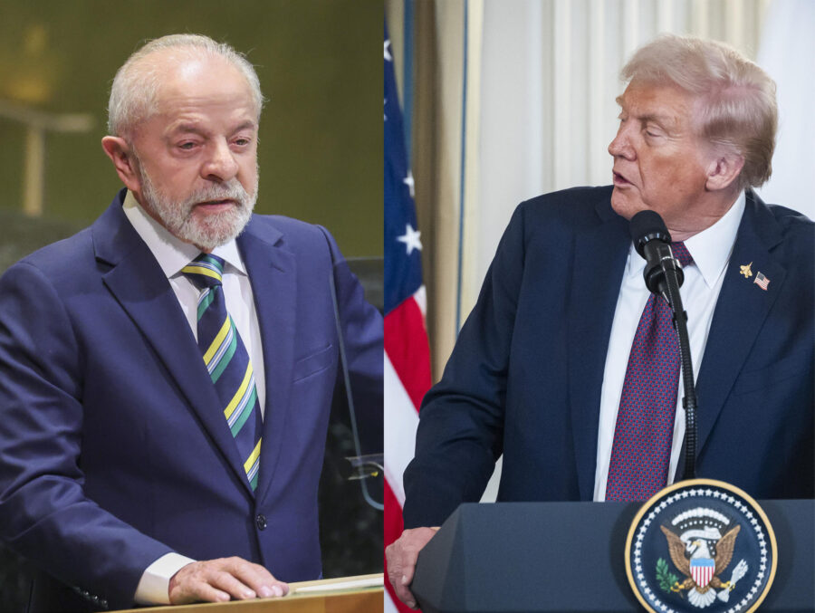 Lula mantiene una conversación «amistosa» con Trump y pide revisar las sanciones a Brasil