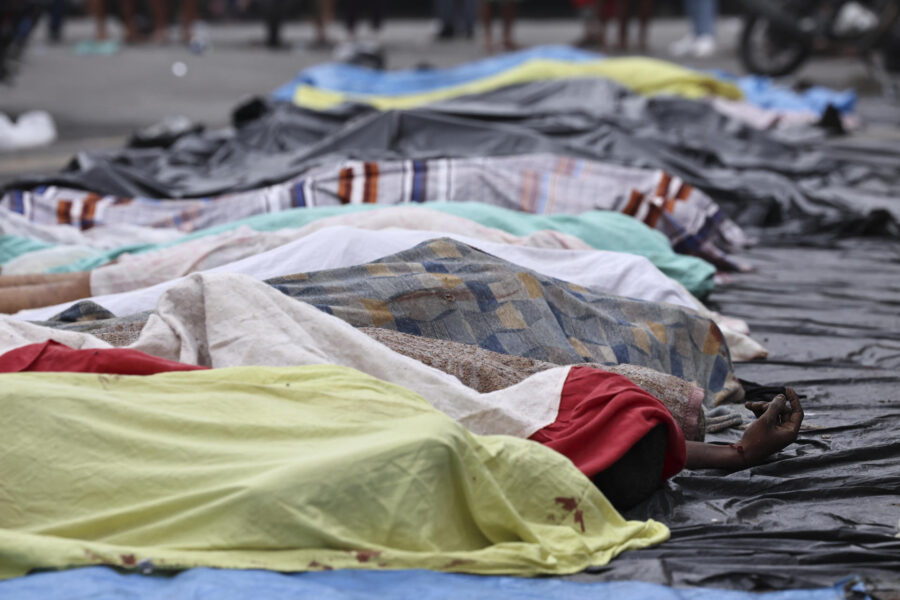 Río de Janeiro: el 95 % de muertos en operativo estaban ligados al Comando Vermelho