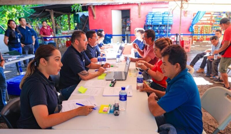 ANDA busca facilitar legalización de servicios para 140 familias en La Libertad Costa