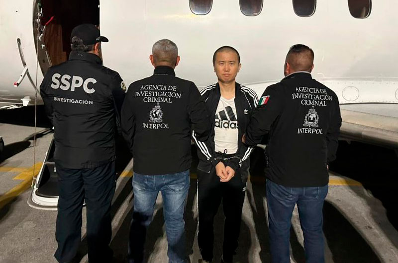 México confirma entrega a EEUU del traficante Zhi Dong Zhang, tras extradición desde Cuba