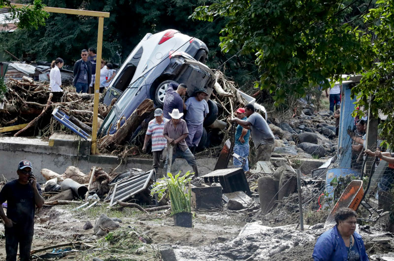 Honduras asigna $19 millones para atender daños por lluvias que dejan 15 muertos