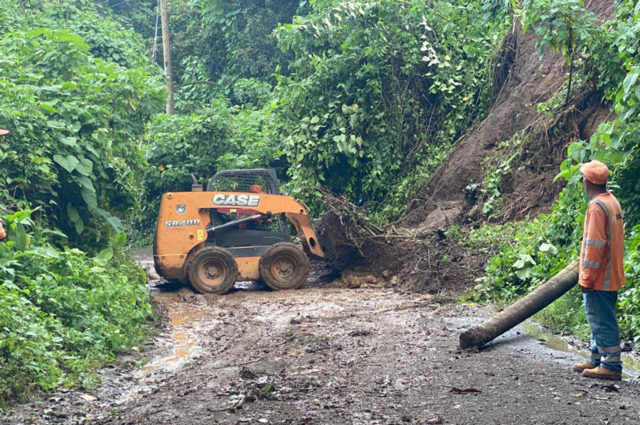 Protección Civil confirma al menos 35 deslizamientos en Sonsonate el lunes pasado