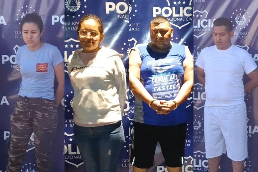 Detienen a pandilleros que exigían dinero a habitantes y comerciantes en Apopa