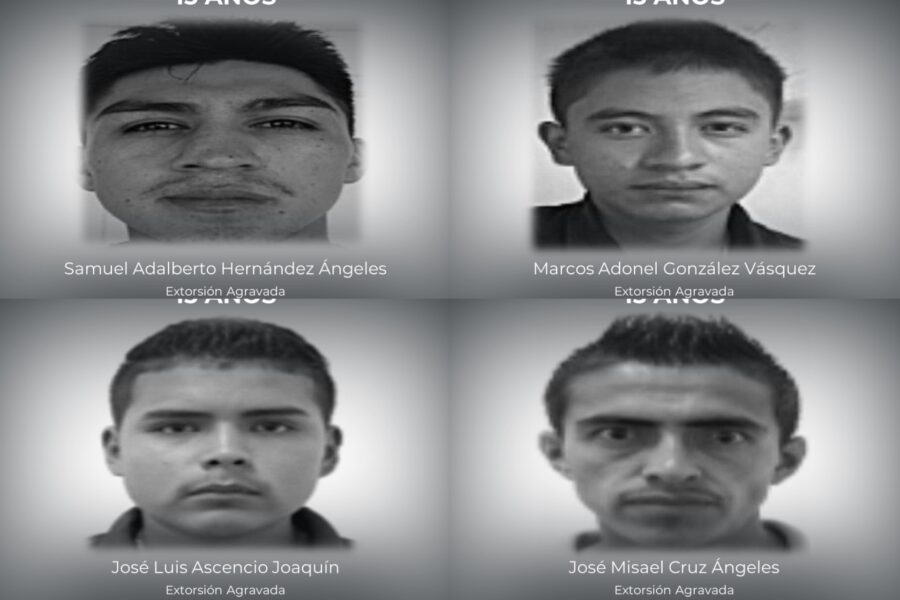 Condenan a 15 años de cárcel a cuatro pandilleros que extorsionar a una persona en Cojutepeque