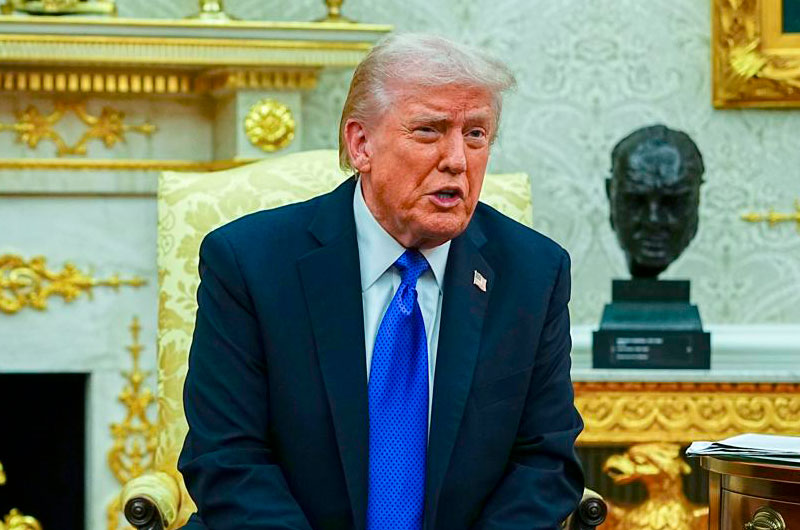 Trump asegura que EE.UU. suspendió todos los pagos a Colombia