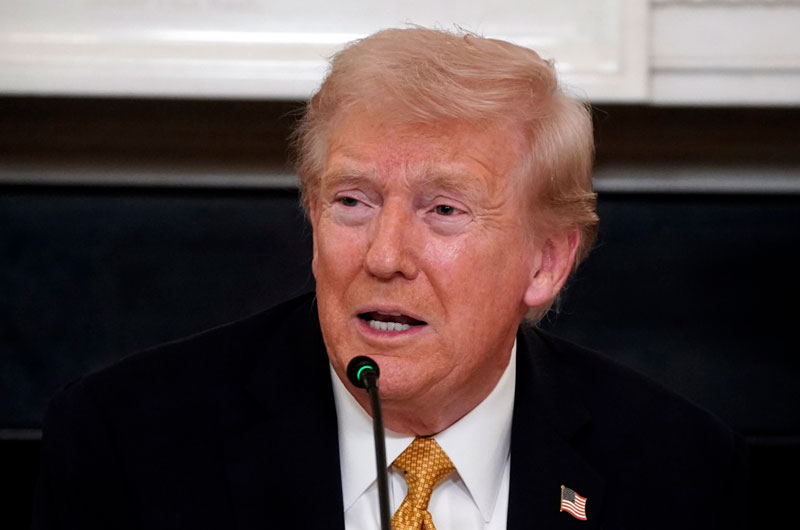 Trump dice que EE.UU. capturó a más de 3,000 presuntos narcotraficantes