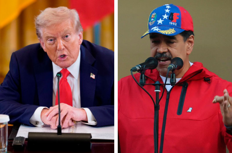 Trump dice que habló «muy recientemente» con Maduro pero que la llamada fue infructuosa