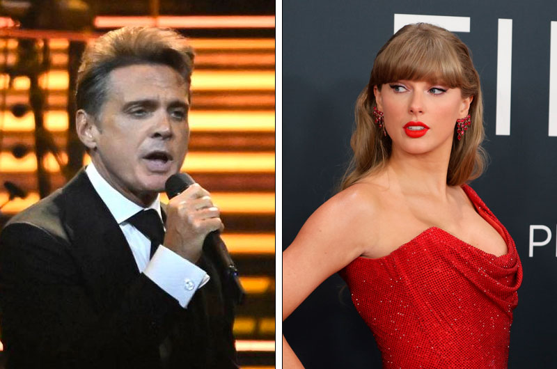 Polémica en redes sobre el parecido entre canciones de Taylor Swift y Luis Miguel