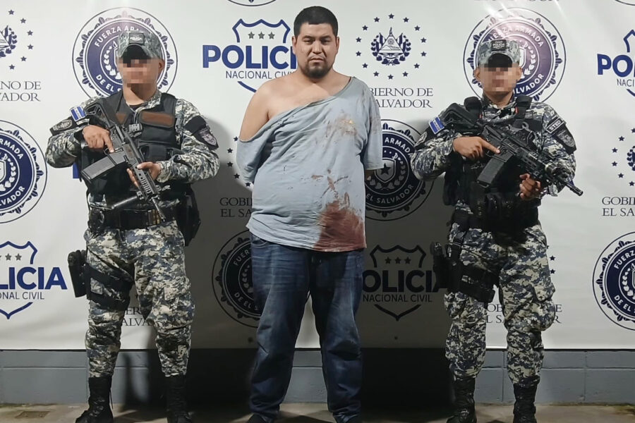 Policía detiene a hombre que lesionó a su hermana con un cuchillo