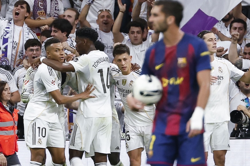 El Real Madrid cobró revancha en el Clásico y Lamine Yamal se llevó un mal rato