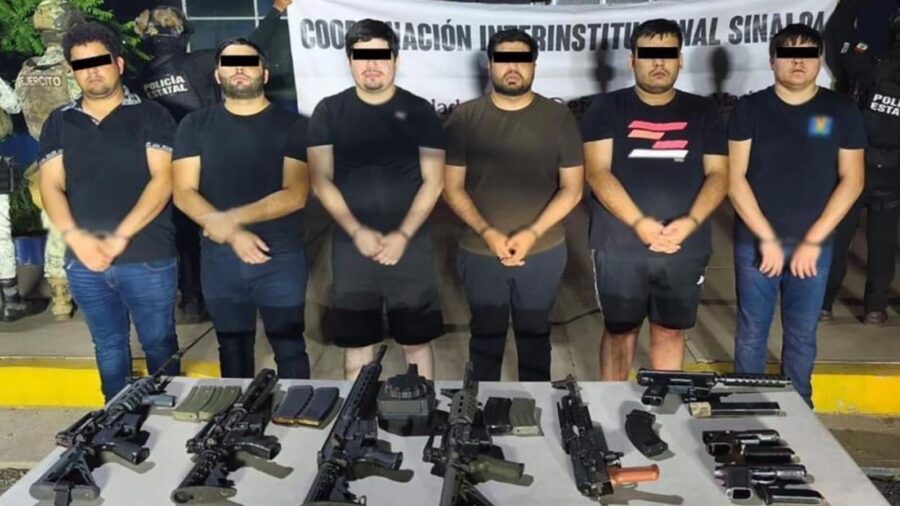 Detienen a seis personas vinculadas con facción de «Los Chapitos» en noroeste de México