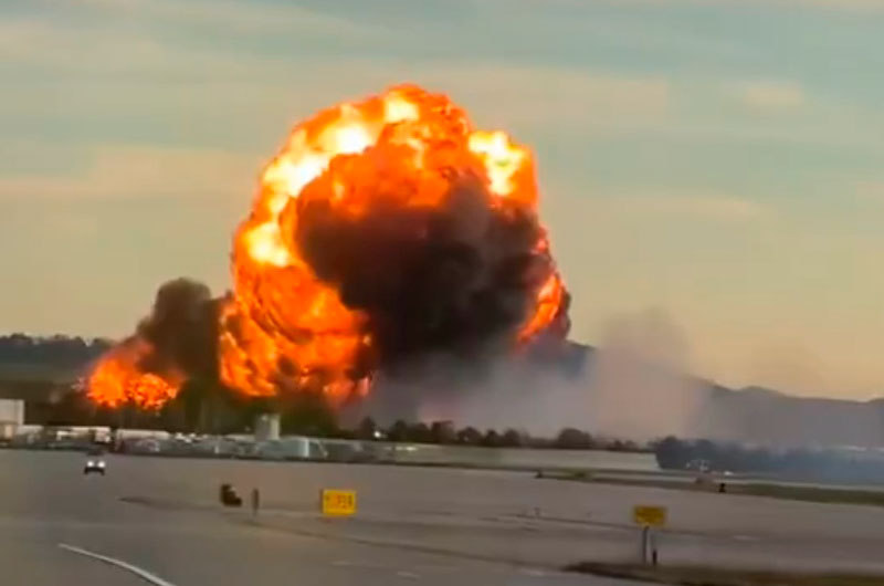 Avión de carga accidentado en Kentucky deja «múltiples» heridos