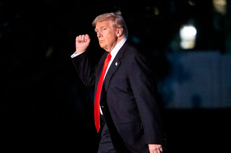 Casa Blanca afirma que Trump mantiene “excelente salud” tras chequeo médico