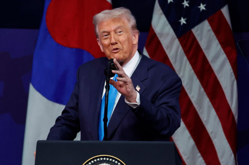 Trump reitera que pondrá a prueba armas nucleares en «igualdad de condiciones»