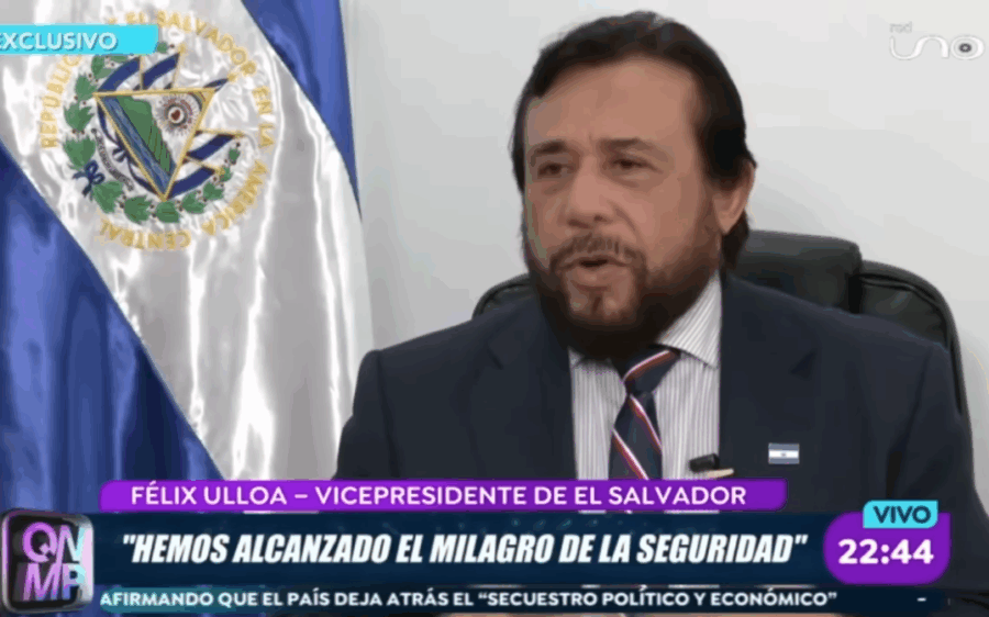 Félix Ulloa asegura que el gobierno ya le ganó la guerra a las pandillas, aunque admite hay remanentes: “Los estamos eliminando”