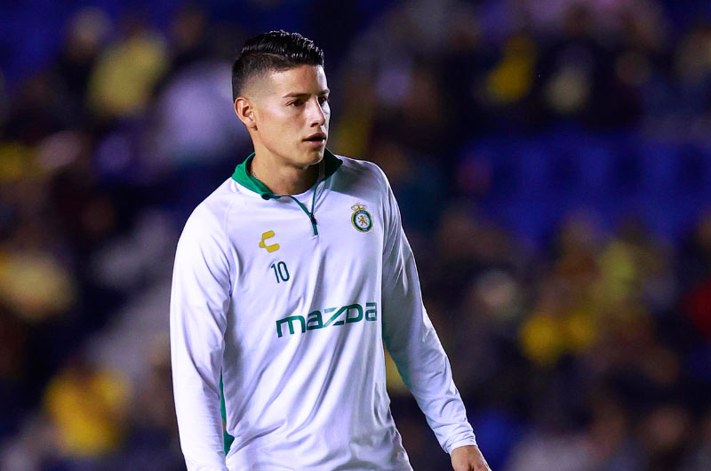 El colombiano James Rodríguez cierra su paso por el fútbol mexicano