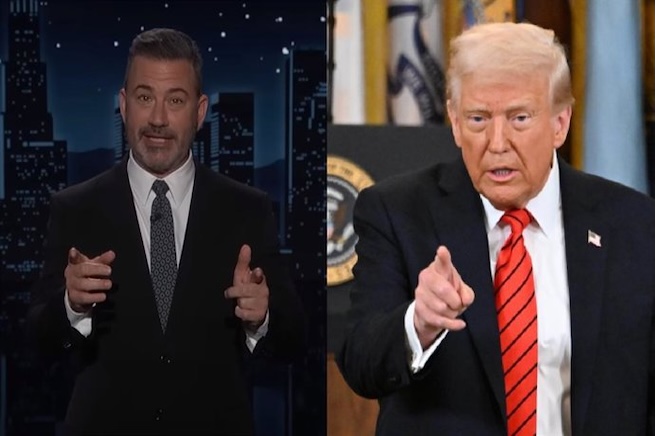 Trump exige nuevamente despido de Jimmy Kimmel y el presentador le responde: «¡Cállate, cerdito!»