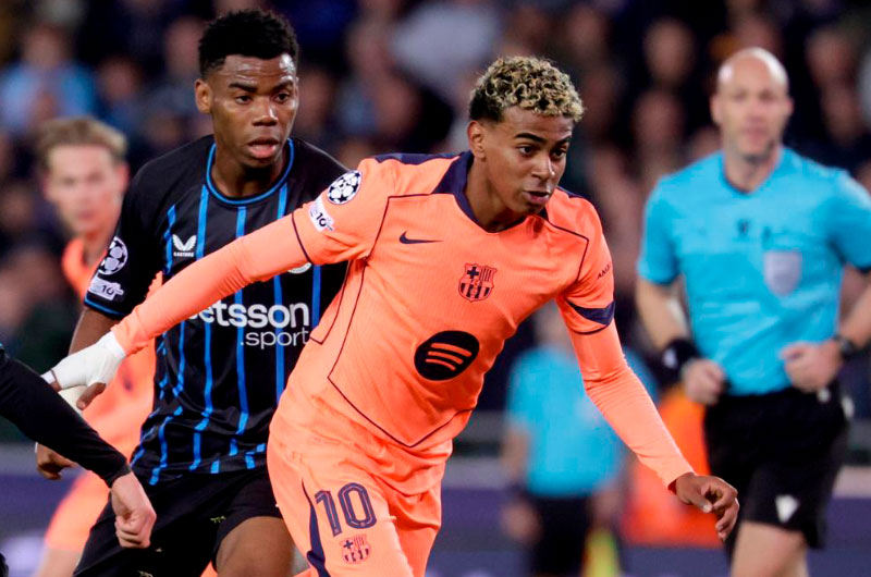 Lamine Yamal: «Me siento muy bien, muy tranquilo; intento no leer lo que se dice de mí»