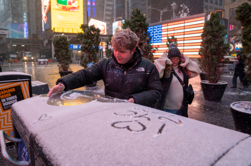La primera ola de frío ártico de la temporada afecta a 200 millones de personas en EE.UU.