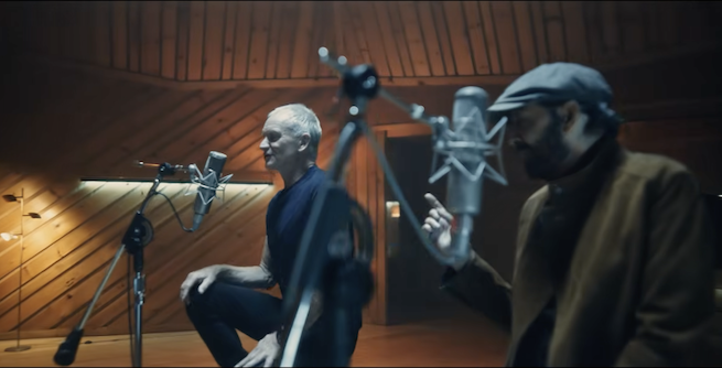 Juan Luis Guerra y Sting relanzan “Estrellitas y duendes” con emotiva versión en español