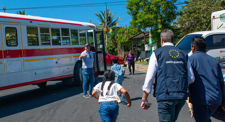 UE y PNUD visitan La Campanera para impulsar nuevas iniciativas comunitarias