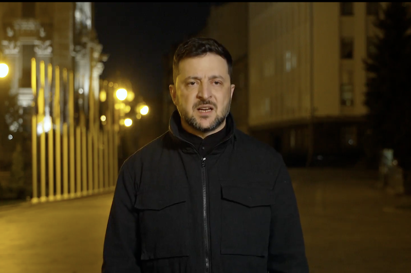 Zelenski ve “factible” un acuerdo para el fin digno de la guerra para Ucrania