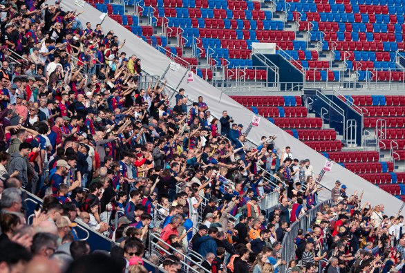 El Barcelona no espera ampliar el aforo del Camp Nou a 62,000 personas hasta inicios de 2026