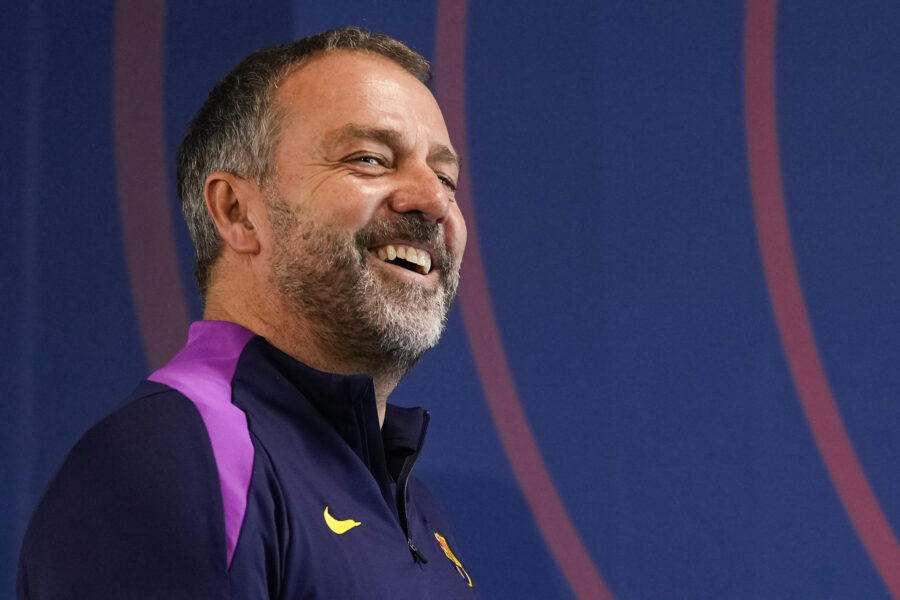 Flick celebra la reacción del Barça y el regreso al liderato