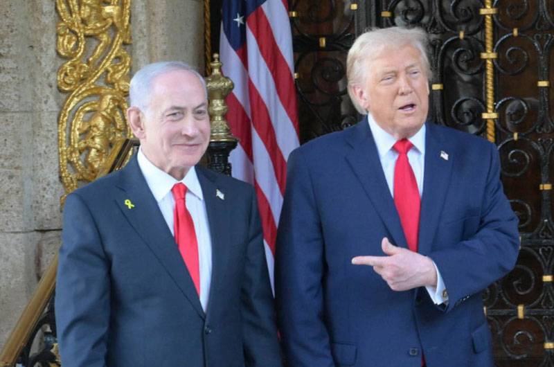 Trump dice que sin Netanyahu Israel «tal vez ya no existiría»