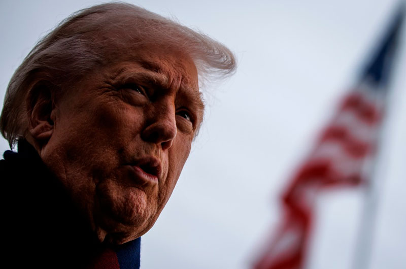 Departamento de Justicia niega vínculo de Trump con eliminación de fotos del caso Epstein