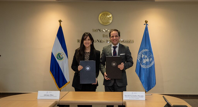Cancillería formaliza cooperación con universidad de la ONU para formación a través de becas