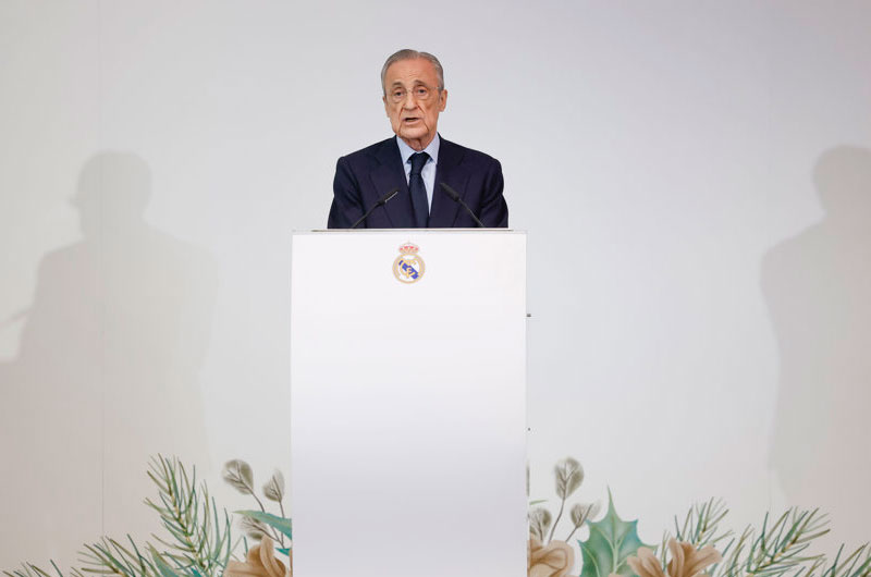 Florentino Pérez: «Seguimos trabajando para emocionarnos con nuevos triunfos»
