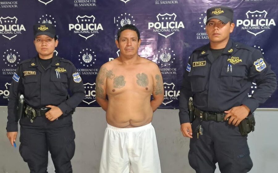 Detienen a “Ejote”, pandillero de la MS-13 en Sonsonate Centro
