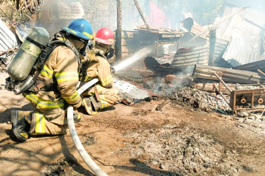Bomberos reporta caída del 25 % en incendios durante temporada de fin de año
