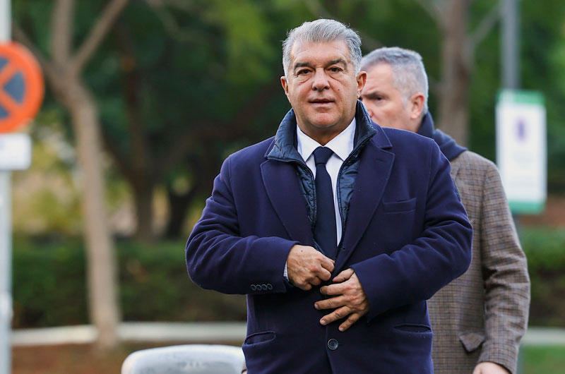 Laporta: «Para desviar la atención de sus carencias, tienen que hablar sólo del Barça»