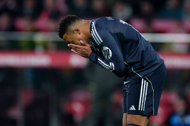 El Real Madrid se derrumba lejos del Santiago Bernabéu