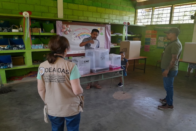 OEA urge a Honduras a reactivar escrutinio y advierte sobre retrasos técnicos
