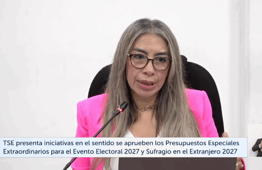 Presidenta del TSE justifica presupuesto de $180 millones que requiere para las elecciones 2027