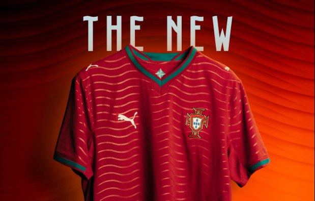 La selección de Portugal presenta uniforme inspirado en el mar para Mundial 2026
