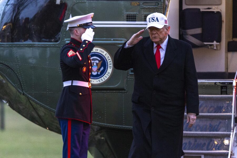 Trump asegura que con Groenlandia en «manos de EEUU» la OTAN será más eficaz y formidable