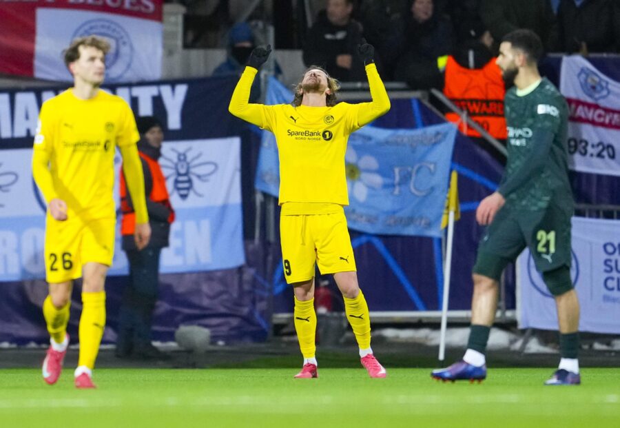 El Bodo de Noruega sorprende al Manchester City con un 3-1 que complica su paso al top 8