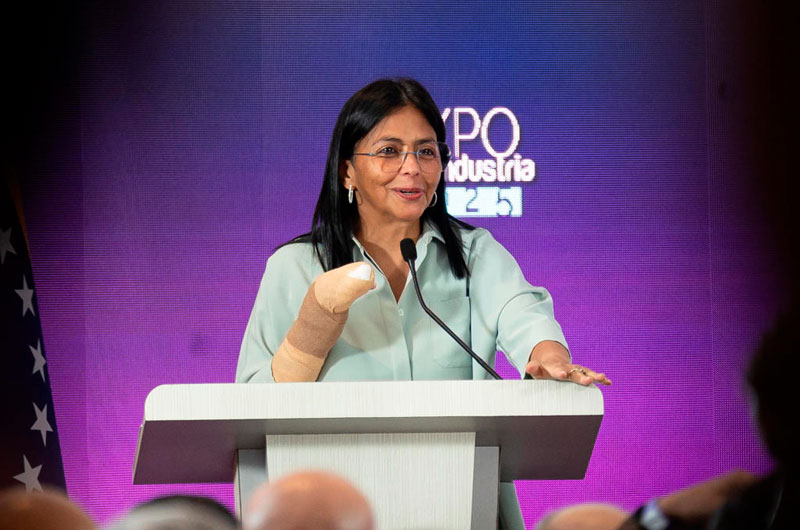 Delcy Rodríguez invita a Estados Unidos a trabajar en una «agenda de cooperación»