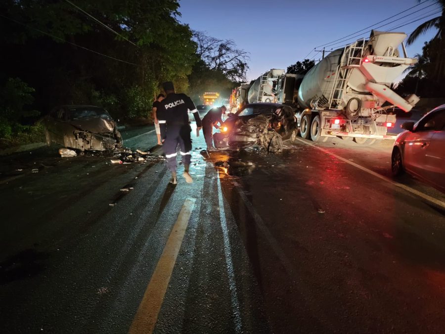 Seis personas resultan lesionadas en varios accidentes de tránsito en las últimas horas