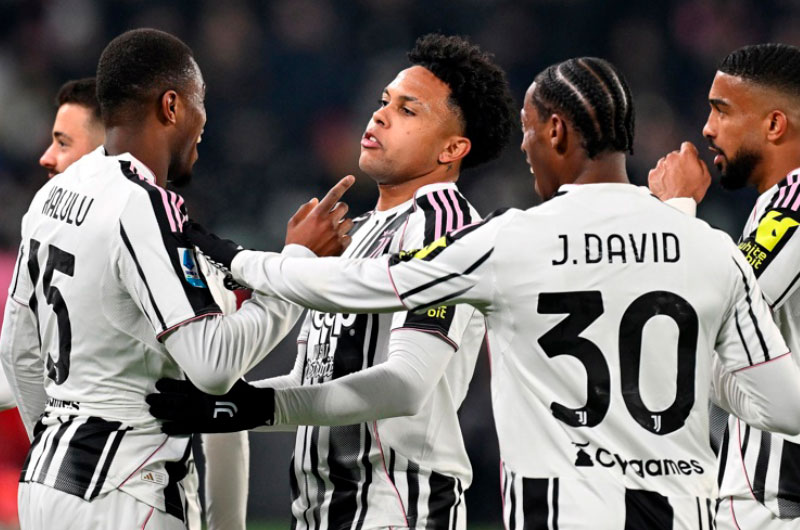 La Juve maltrata al Cremonese con un contundente 5-0