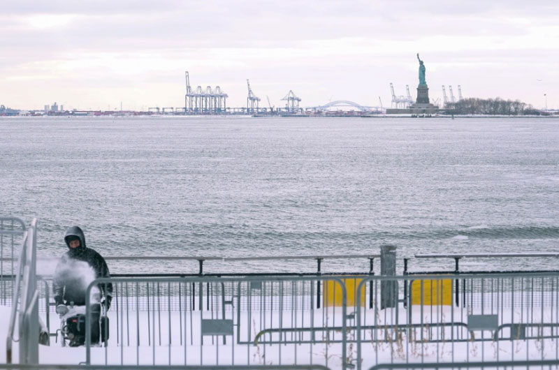 Más de 19,000 vuelos cancelados desde el sábado en EE.UU. por la tormenta invernal