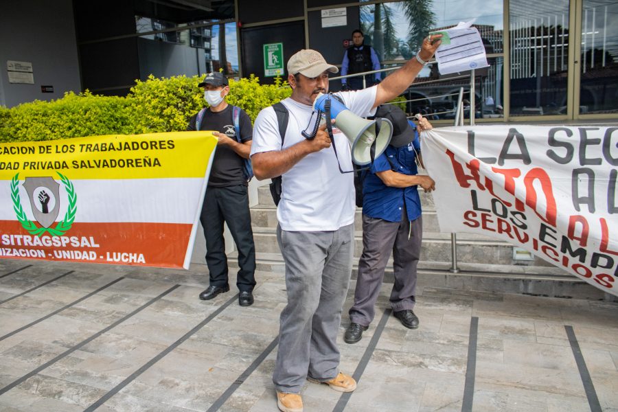 Sindicato de empresas de seguridad denuncian despidos injustificados ante sus clientes