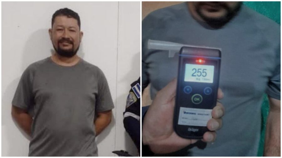 Un conductor fue detenido tras provocar un accidente en Chalatenango mientras manejaba ebrio