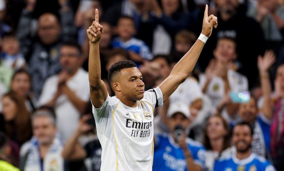 Mbappé amplía su ventaja como máximo goleador de LaLiga con 22 tantos