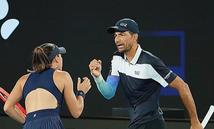 Marcelo Arévalo se instala en semifinales del dobles mixto del Abierto de Australia junto a la brasileña Luisa Stefani