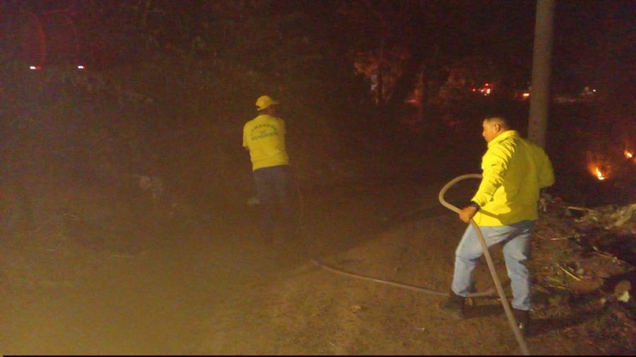 Sofocan incendio en residencial Nueva Acrópolis tras casi tres horas de labores